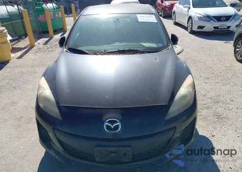 2012 Mazda Mazda3 I Touring z USA, uszkodzony, nr VIN JM1BL1V70C1601824